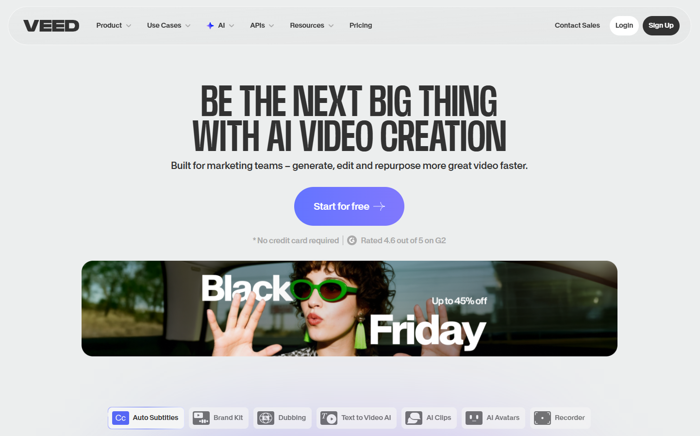 VEED.io AI Video Creation